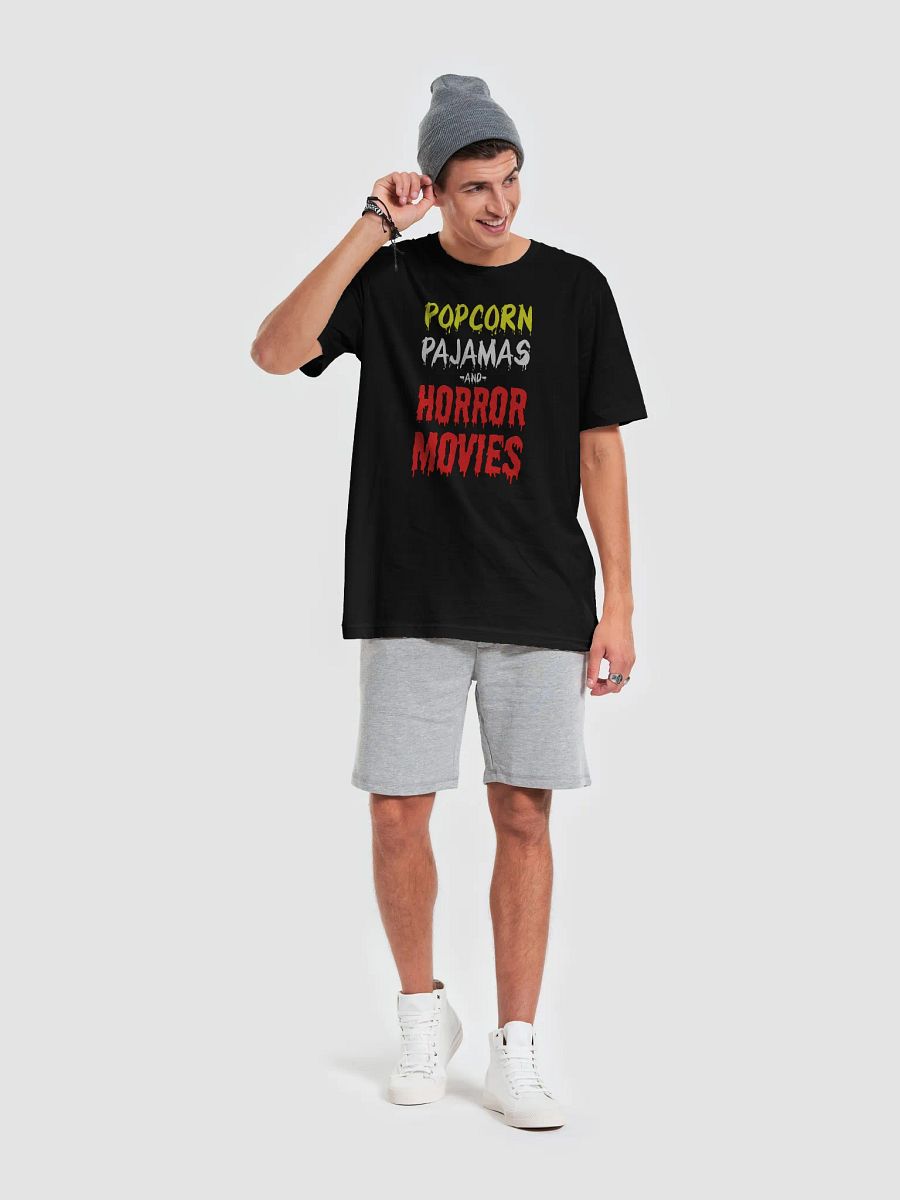 Popcorn Pajamas And Horror Movies T-Shirt product image (28)