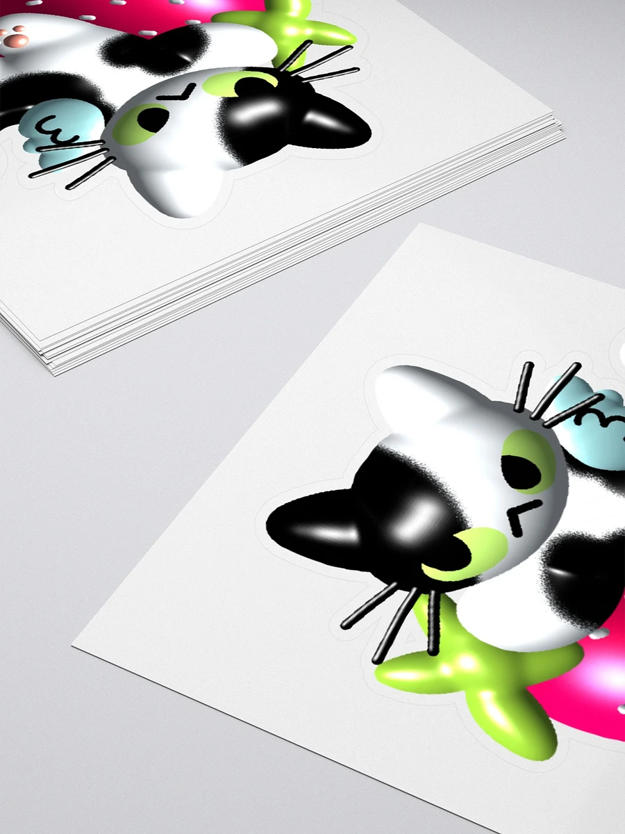 STRAWBERRY Cat - Sticker product image (4)