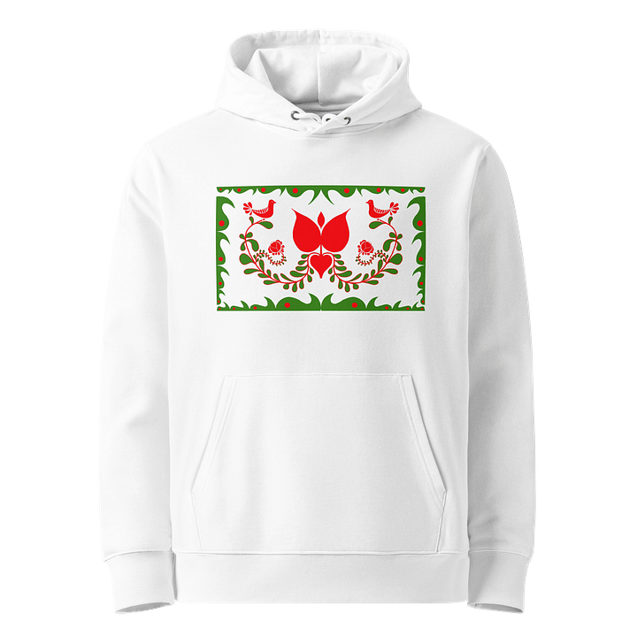 Traditional Hungary Folk Art Harmony Organic Hoodie product image (1)