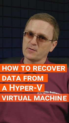 You Won’t Believe How to Recover Data from a Hyper-V Virtual Machine
#HyperV #DataRecovery #VirtualMachineRecovery #HyperVBac...