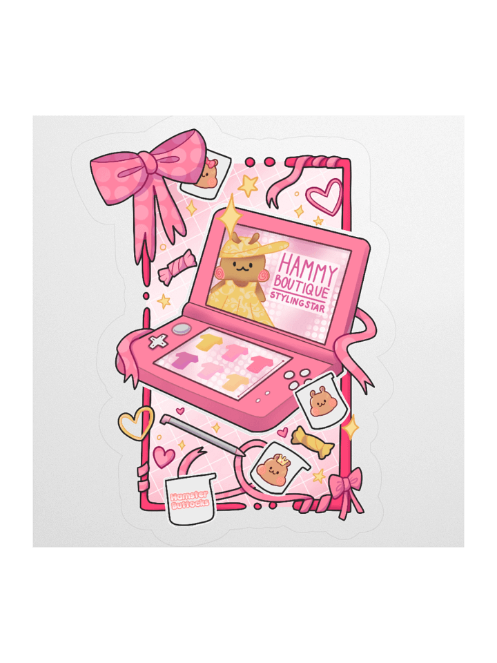 Hamster 3ds Edition Sticker product image (1)