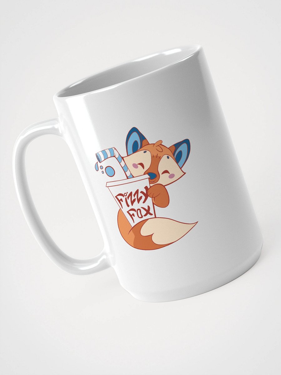 Fizzy Fox White Glossy Mug product image (4)