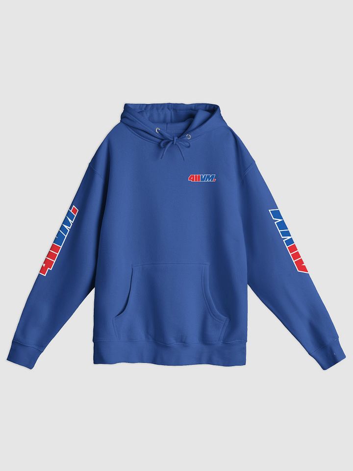 411VM Hoodie | Red/Blue Logo product image (1)