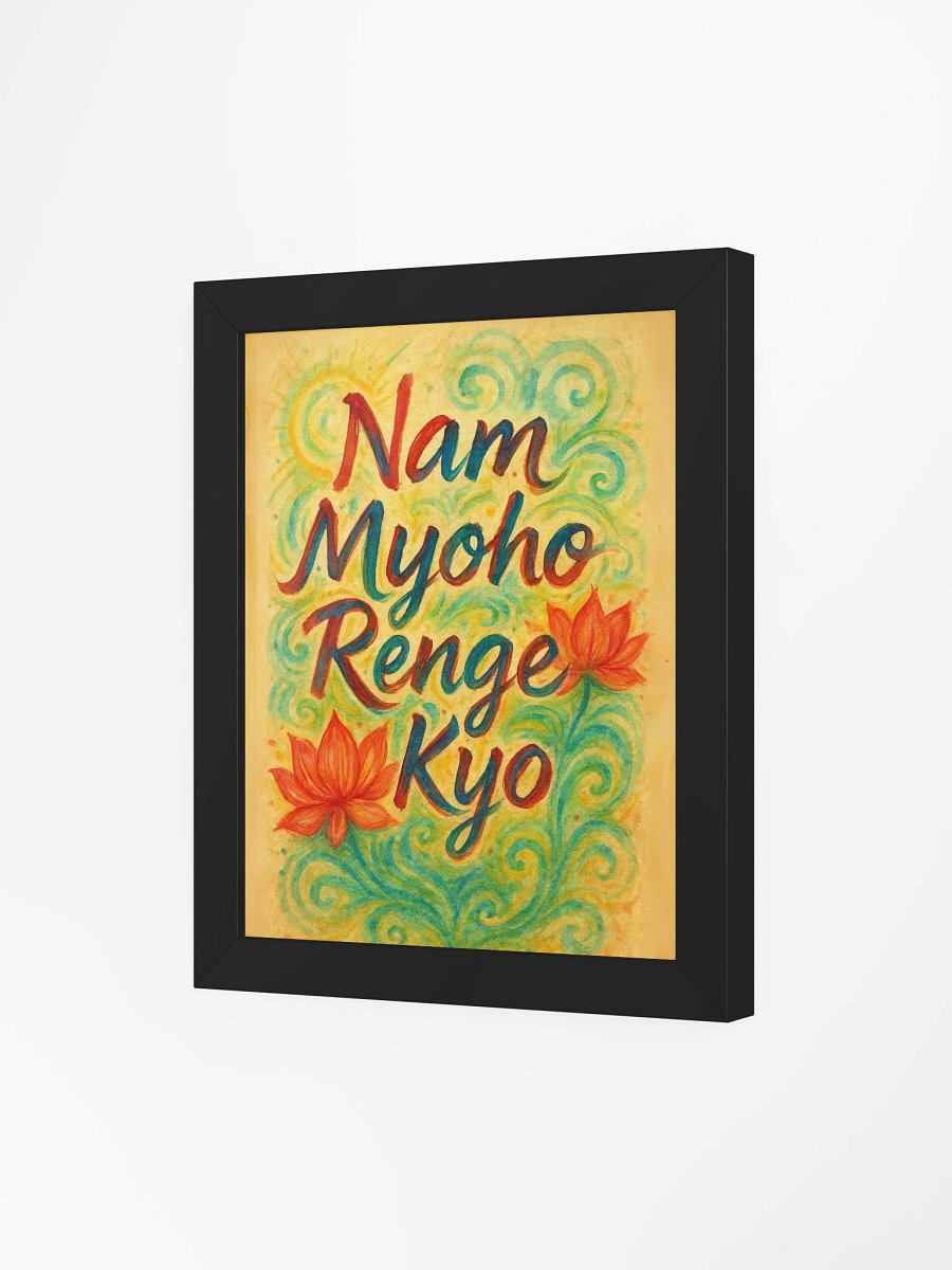 Vibrant Nichiren Buddhism Wall Art for Home or Altar product image (3)