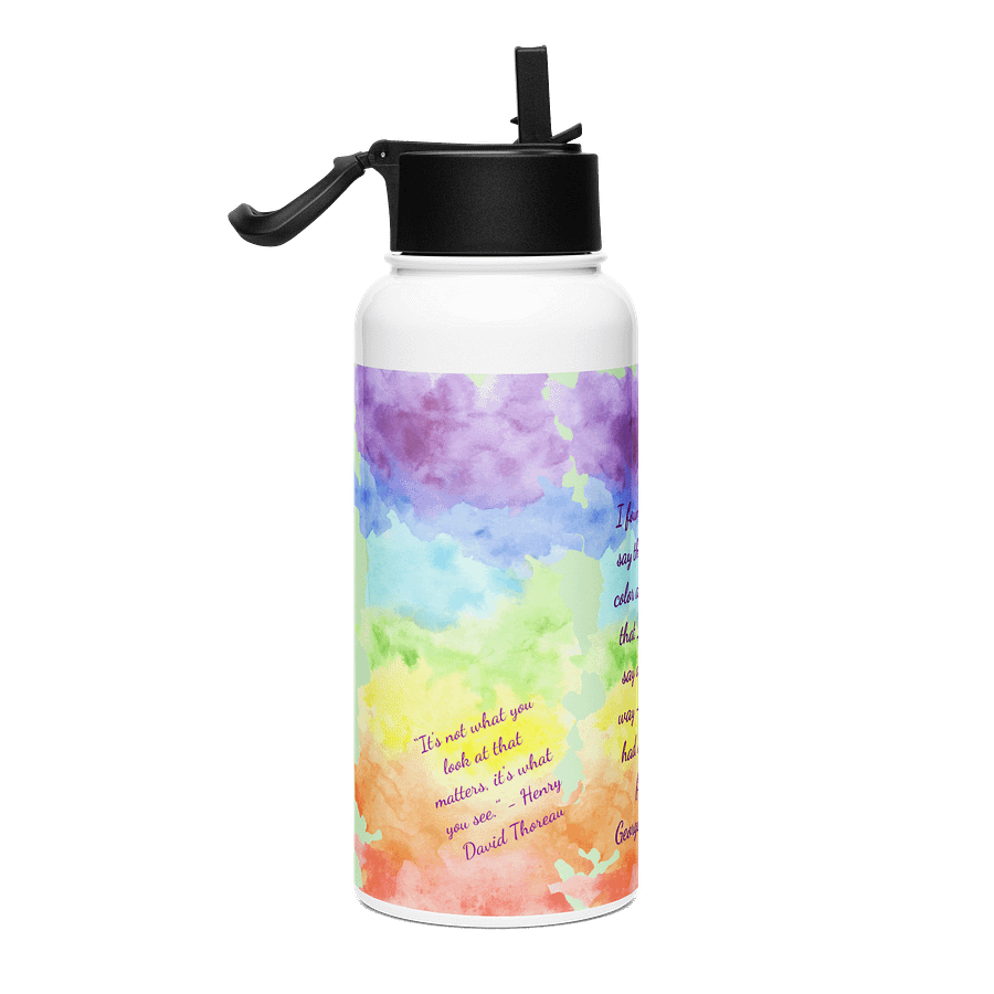 Artistic Quotes Stainless Steel Bottle gift for artist moms dads friends teachers product image (4)