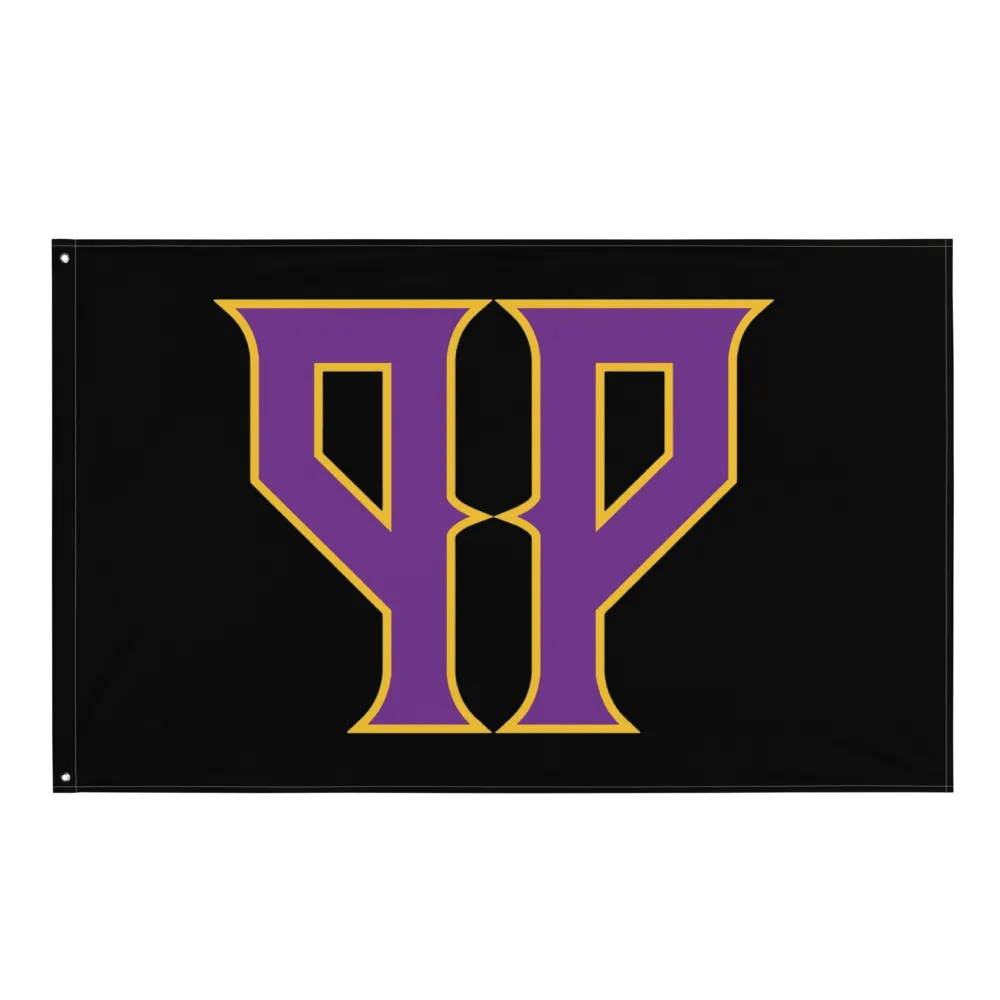"PP" Flag (Black) product image (1)