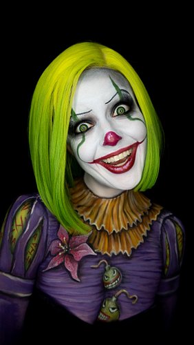 I live in an imaginary world… but they know me here 🤣

Joker Pennywise Mashup! 🤡 Loved making this design up as I painted LIV...