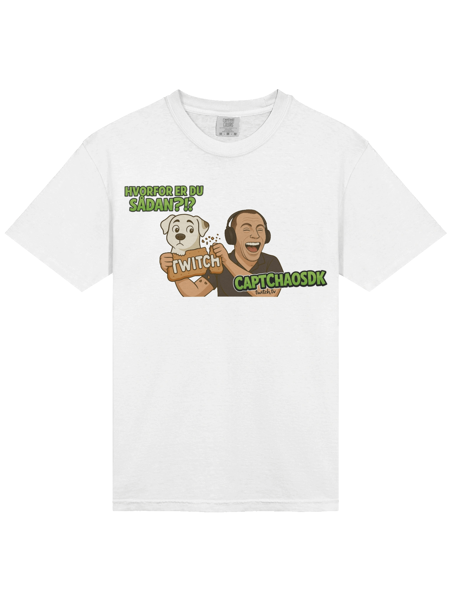 CaptChaosDk (S-4XL) Hvorfor er du sådan? product image (133)