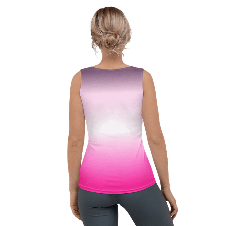 Pink Gradient Allure Women's Tank Top product image (2)