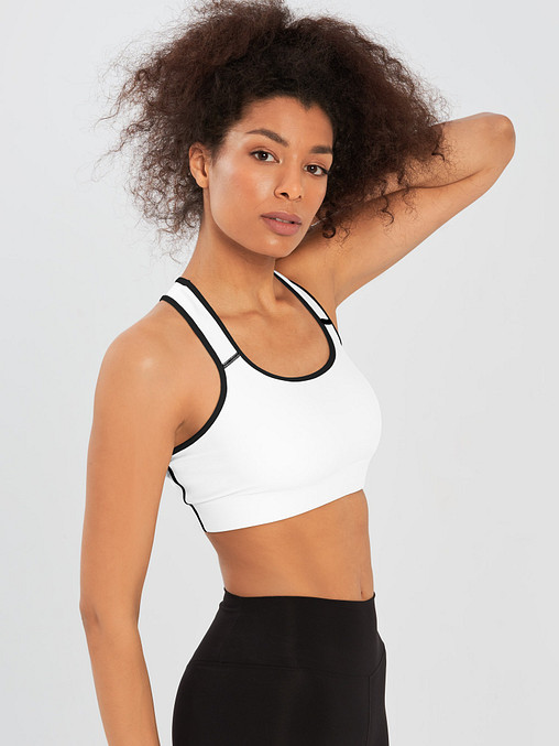 Photo showing All-Over Print Sports Bra