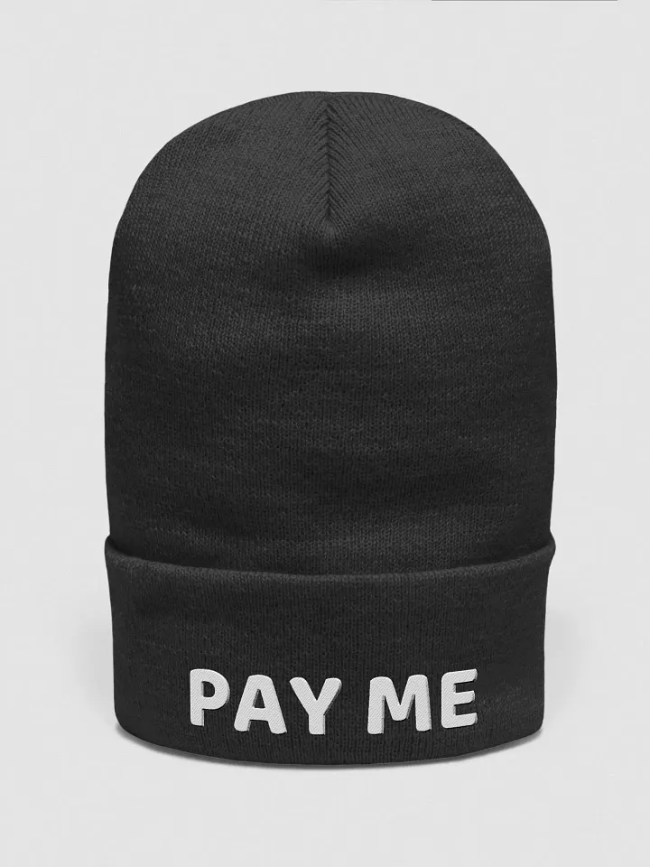 PAY ME Beanie product image (2)