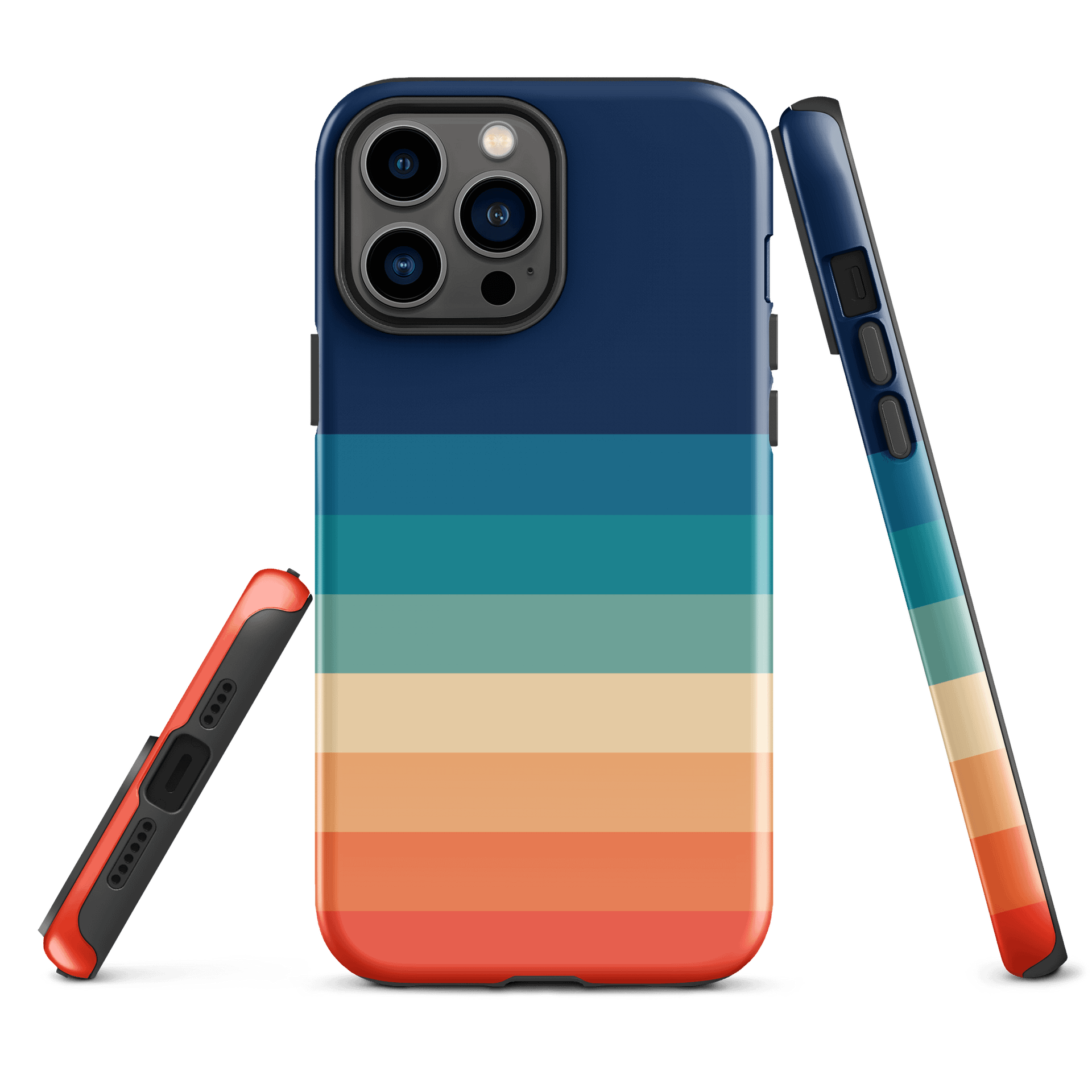 Retro Gradient iPhone Tough Case product image (2)