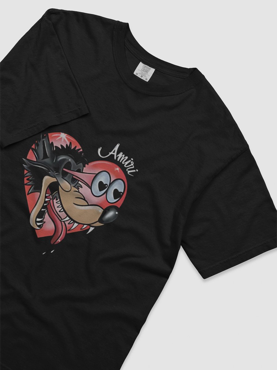 Whimsical Wolf Heart T-Shirt product image (3)