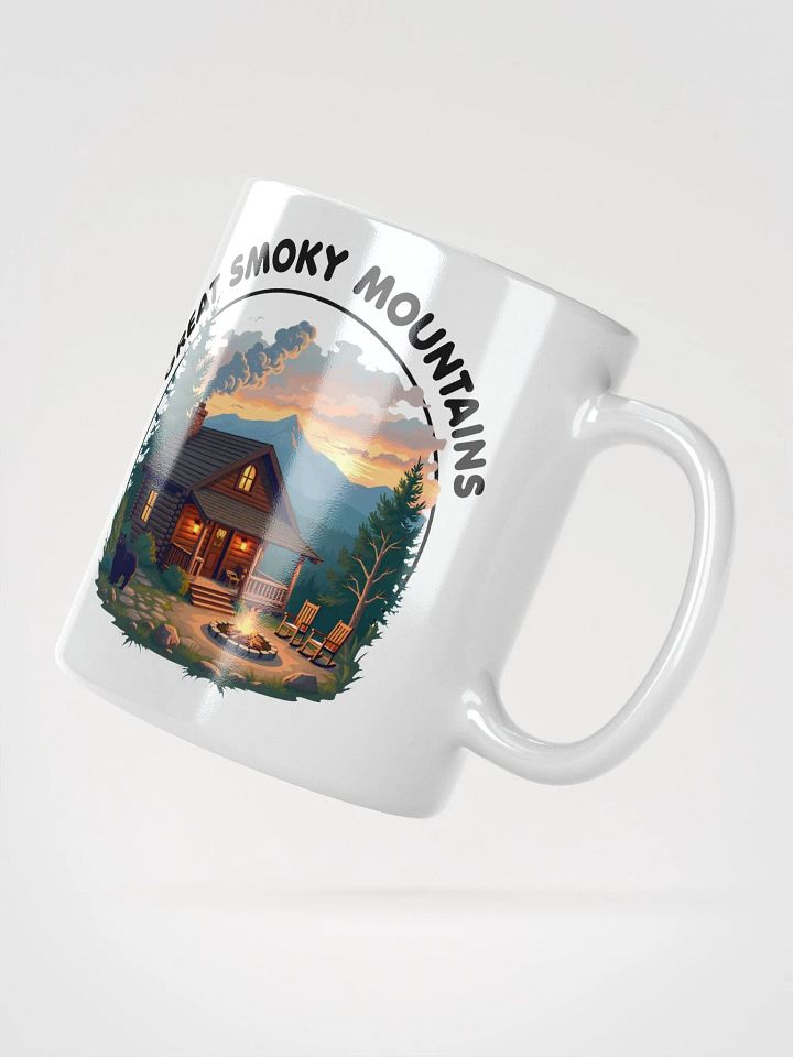Great Smoky Mountains - Bear and Cabin Mug product image (6)