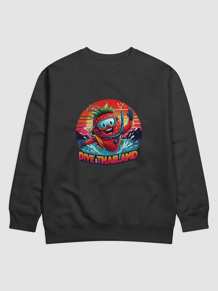 Strawberry Splash Dive Premium Sweatshirt product image (8)