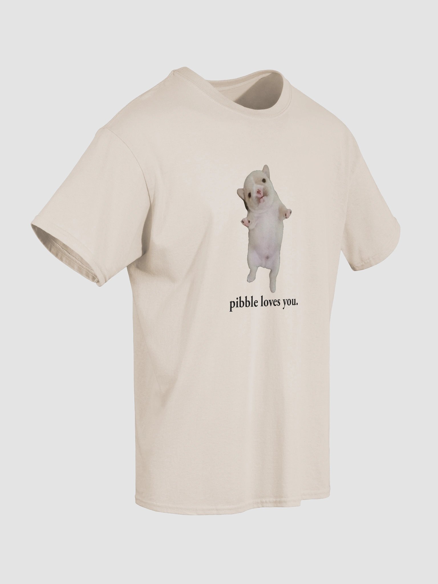 pibble loves you. (tee shirt) - light colors product image (4)