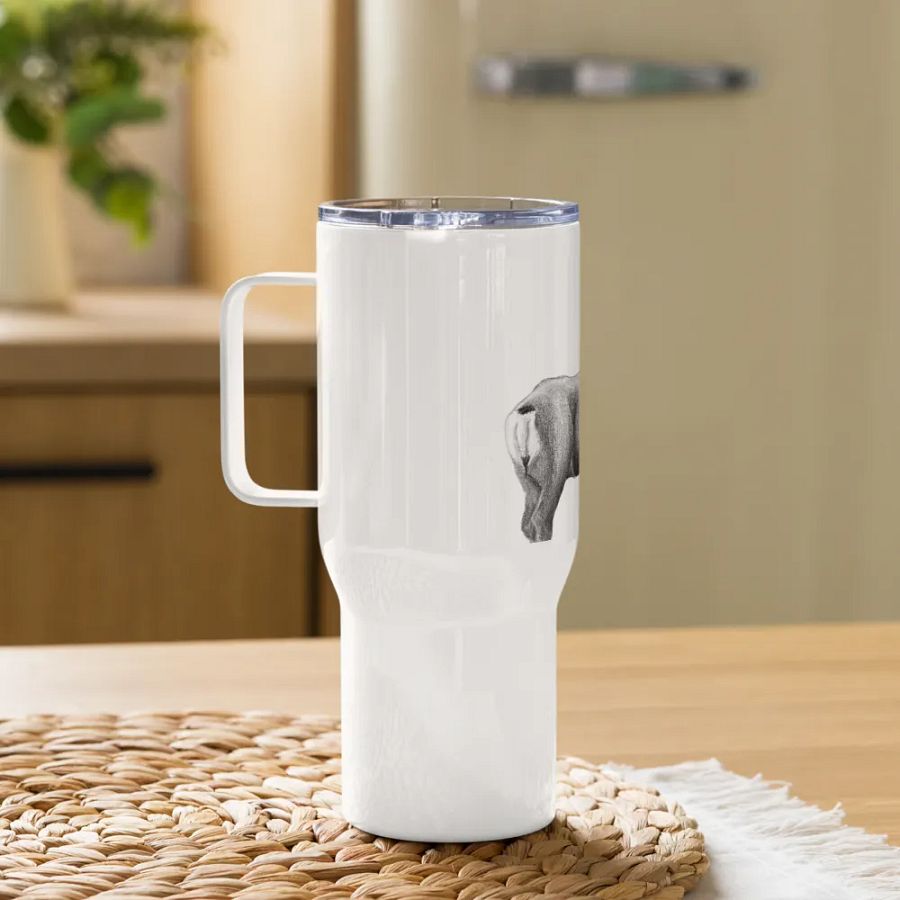 Deer Drawing Travel Cup product image (10)