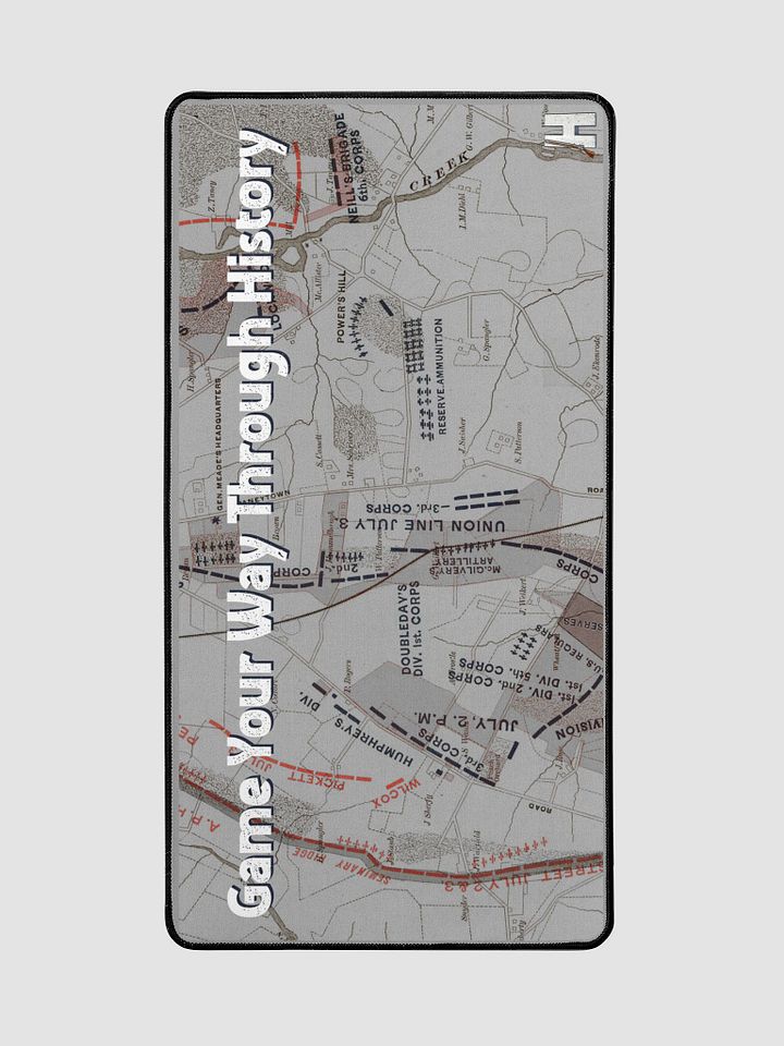 Battle of Gettysburg - Desk Mat - Game Your Way Through History product image (2)