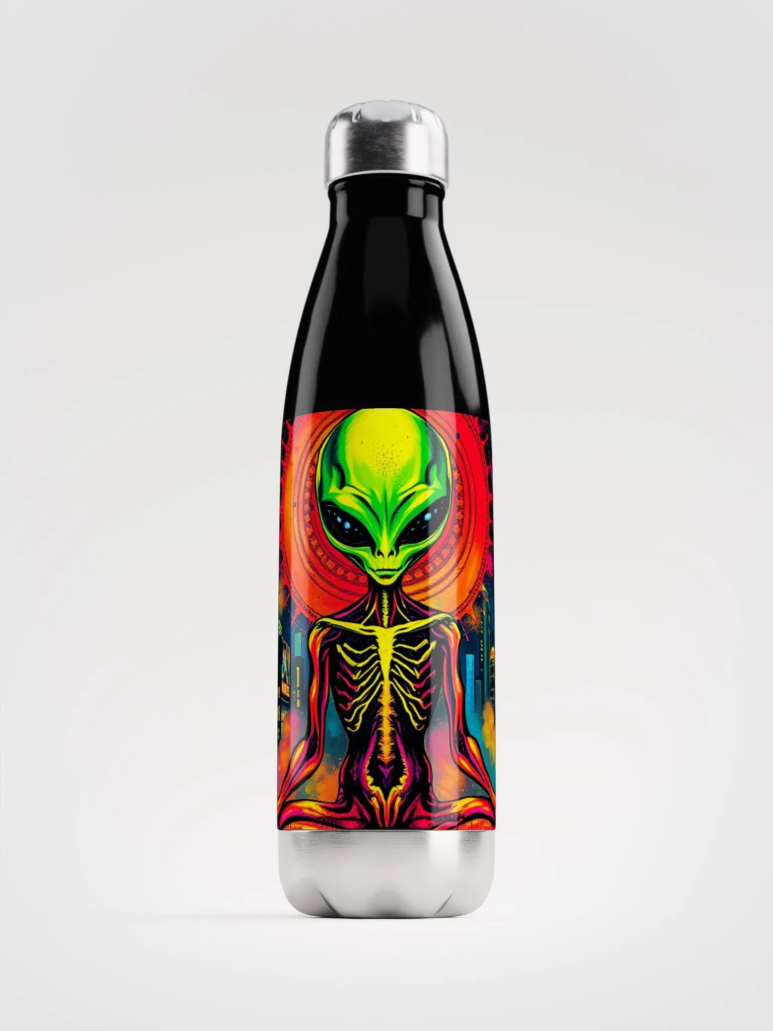 Cosmic Meditation Stainless Steel Water Bottle product image (1)