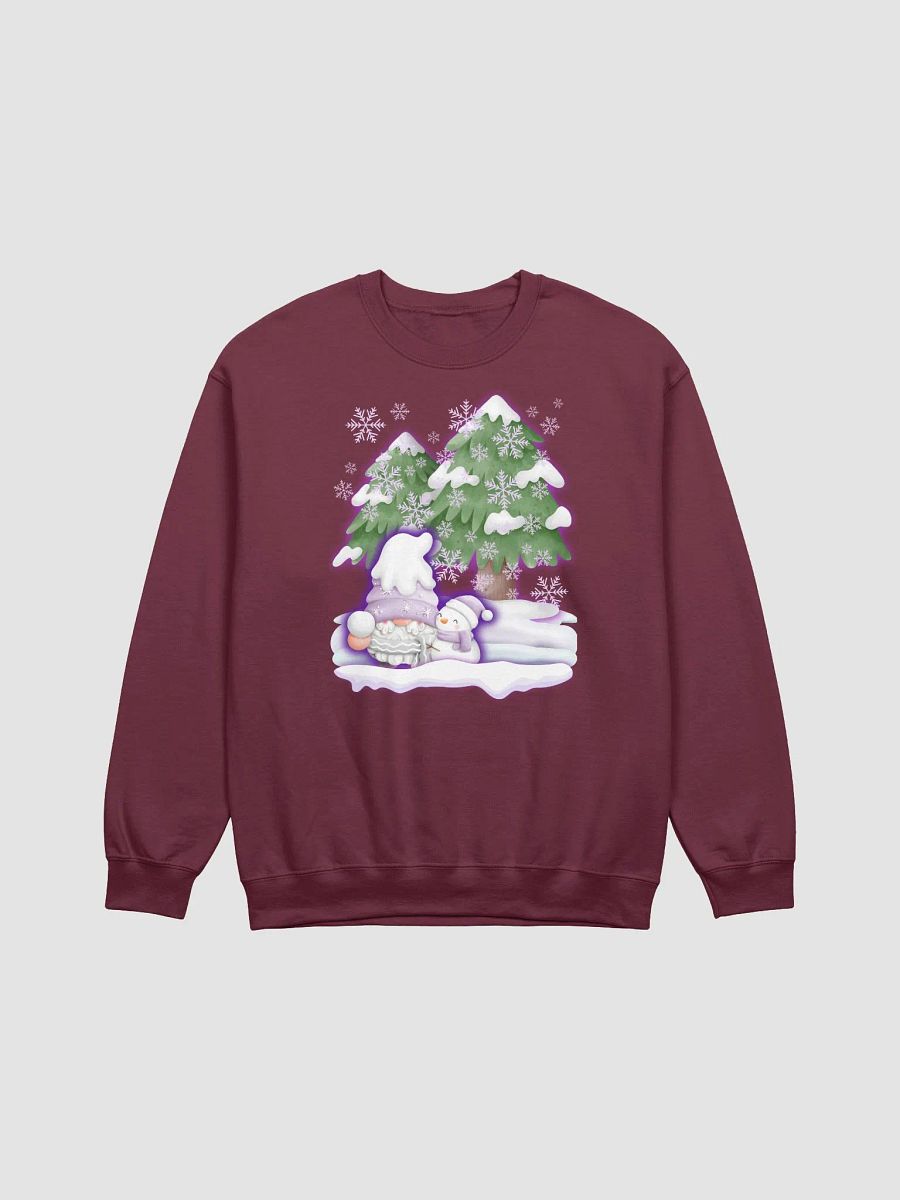 Whimsical Winter Gnome Classic Crewneck Sweatshirt product image (1)