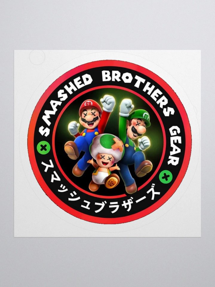 Smashed Brothers Gear Slap Sticker product image (1)