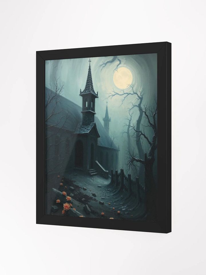 Moonlit Gothic Path Framed Print product image (9)