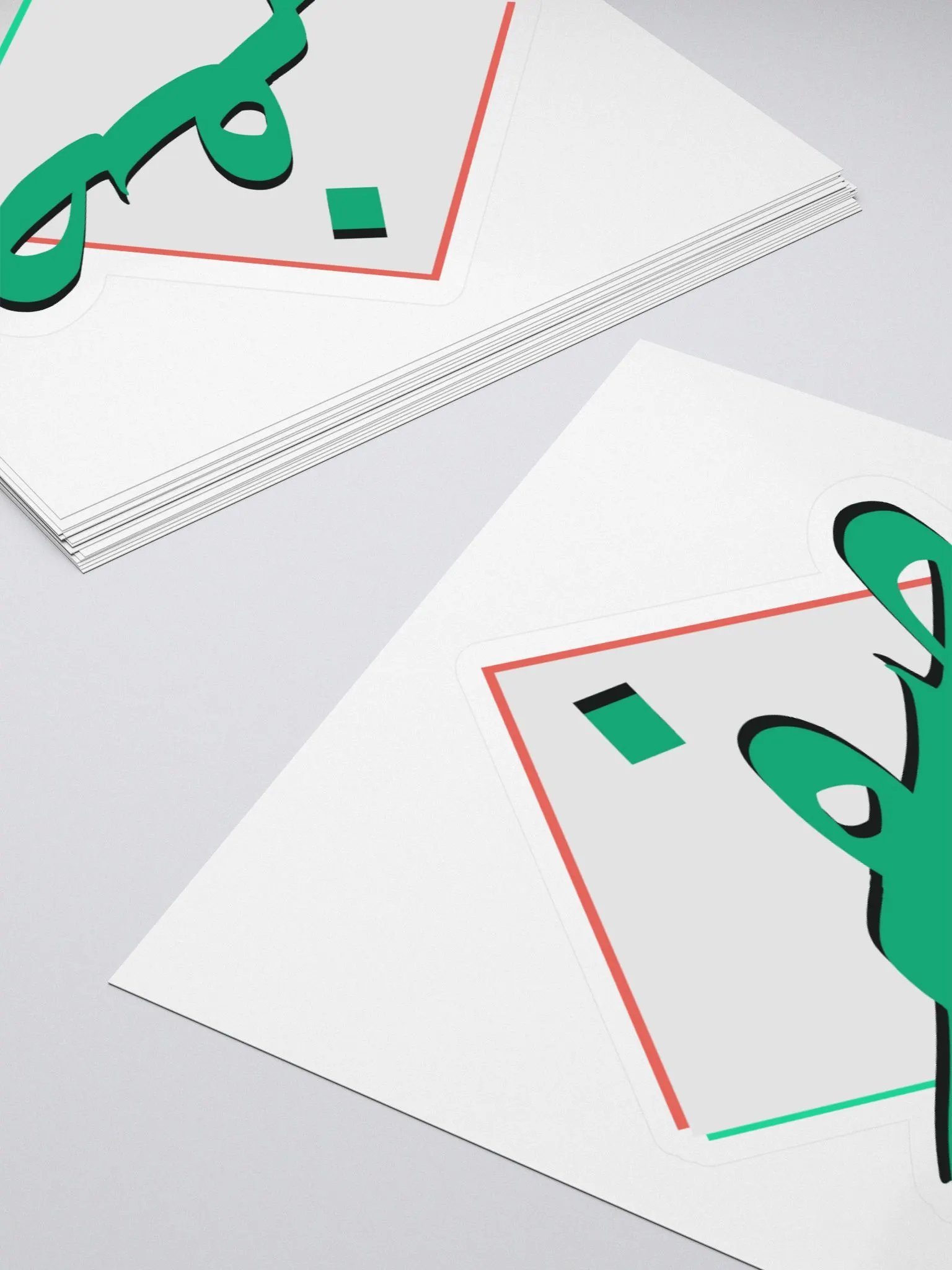 Zero (صفر) | Kiss-Cut Sticker product image (4)