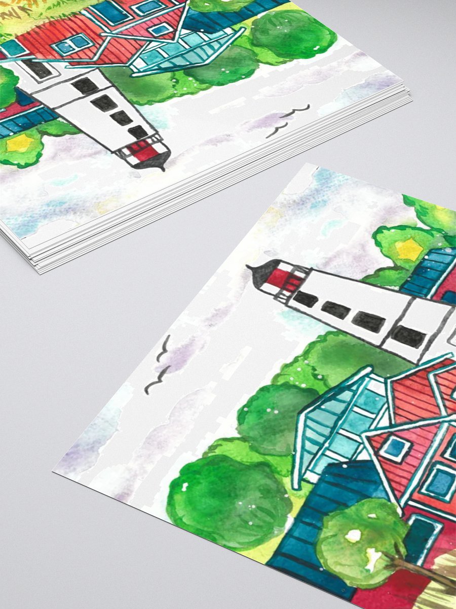 Fishing Village Sticker product image (12)