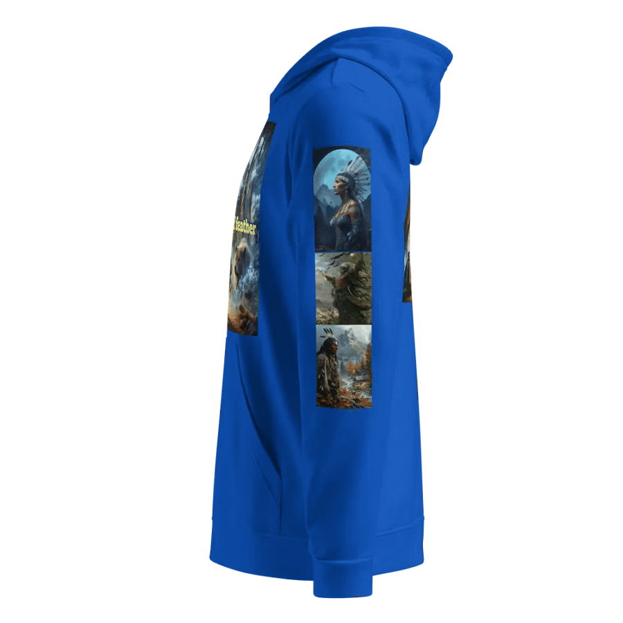 spiritual ways of wof feather shirt product image (3)