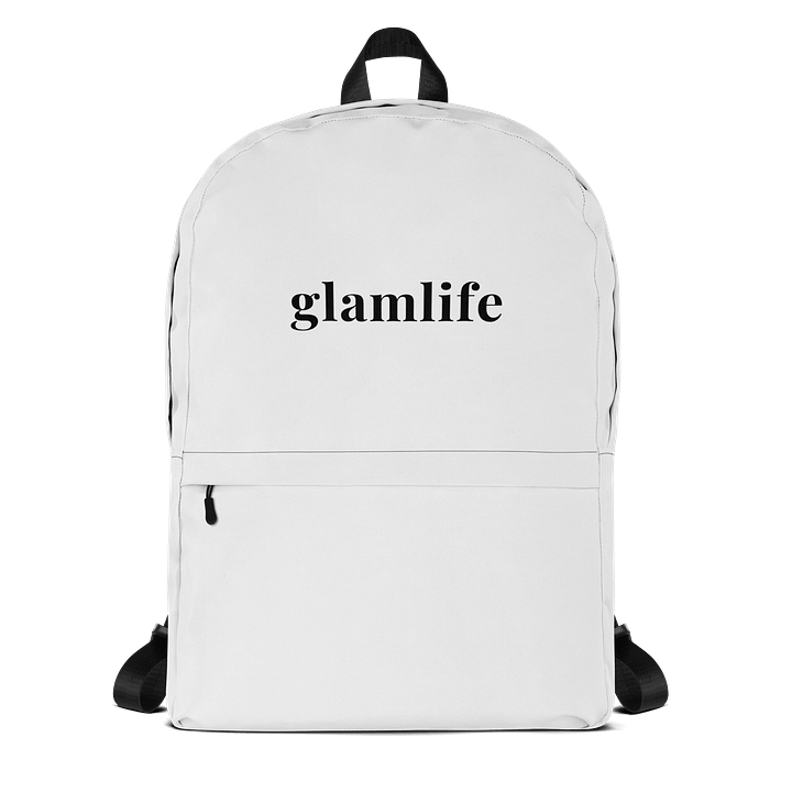 Glamlife White Backpack product image (1)