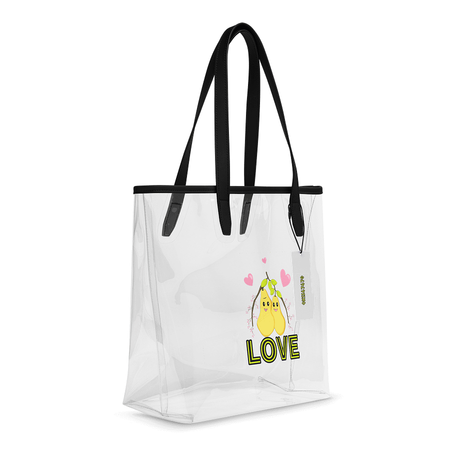 Love Pears Clear Tote Bag product image (6)