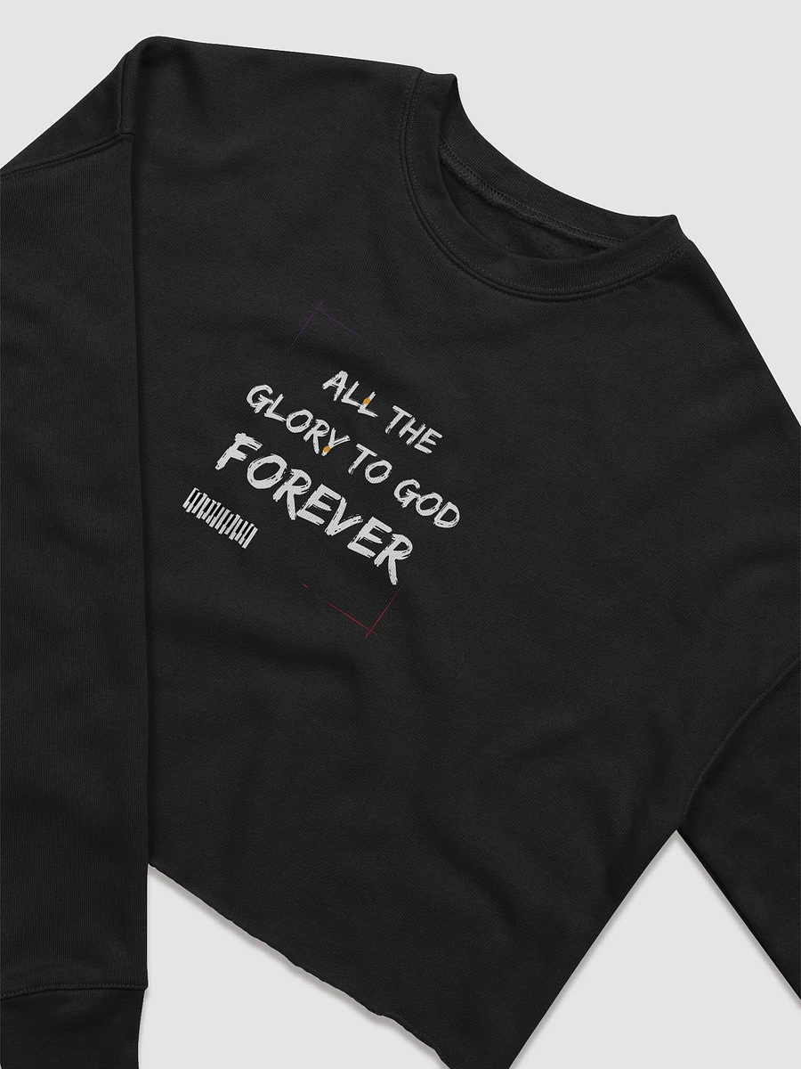 All The Glory To God Forever (Black Hoddie Women) product image (2)