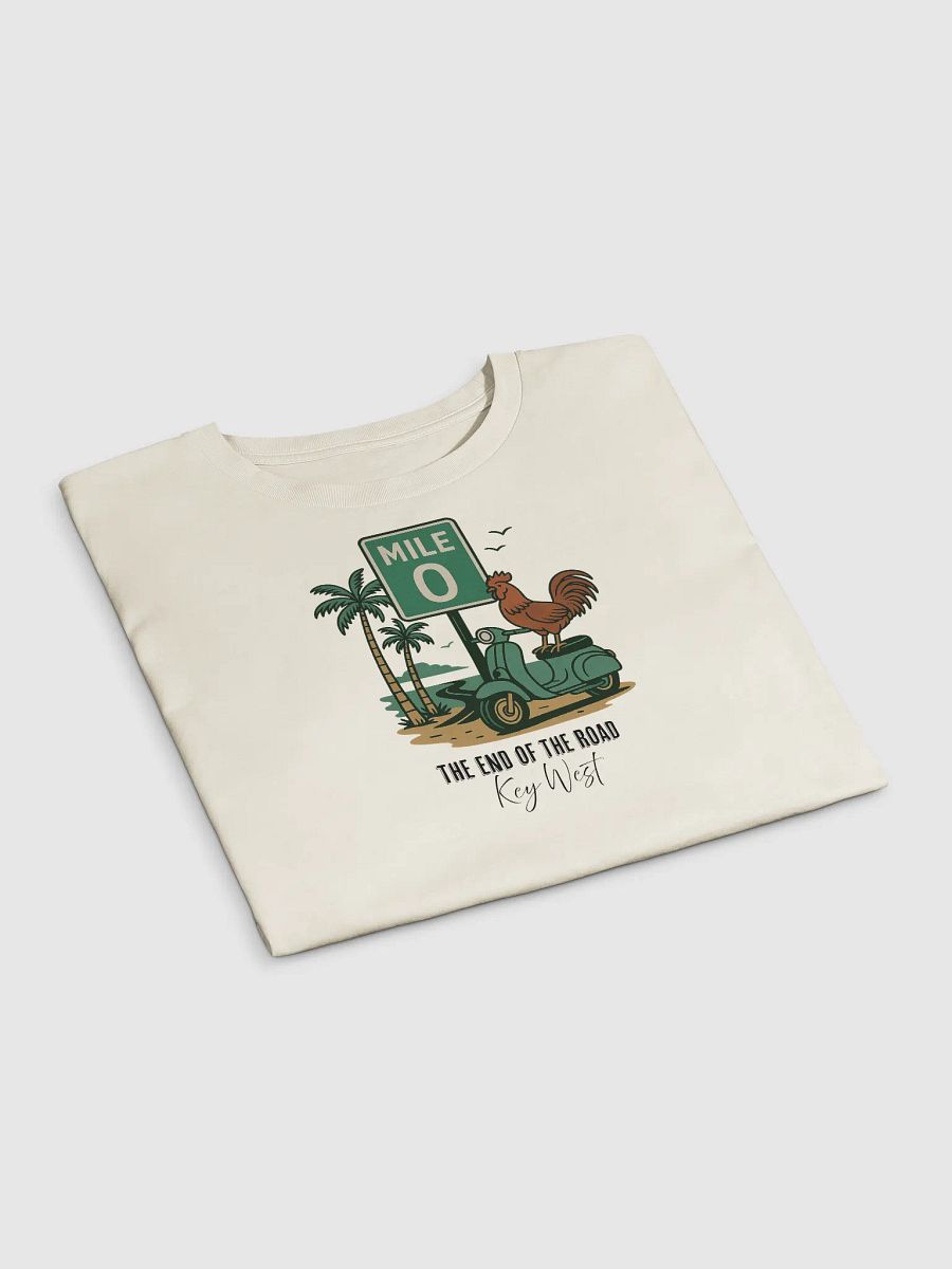 Mile Marker 0 - End of the Road Key West FLA Ladies Crop Top product image (3)