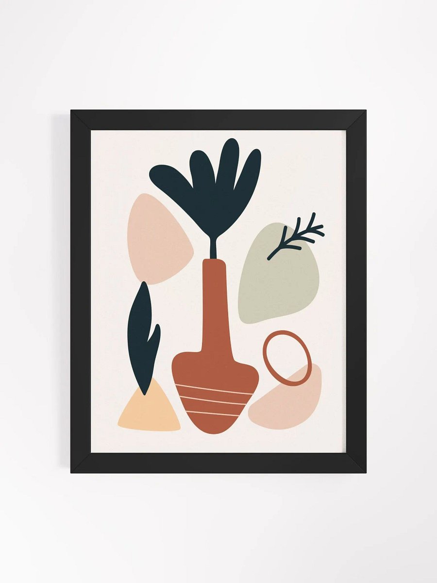 Eco-Friendly Ayous Wood Framed Matte Poster product image (14)