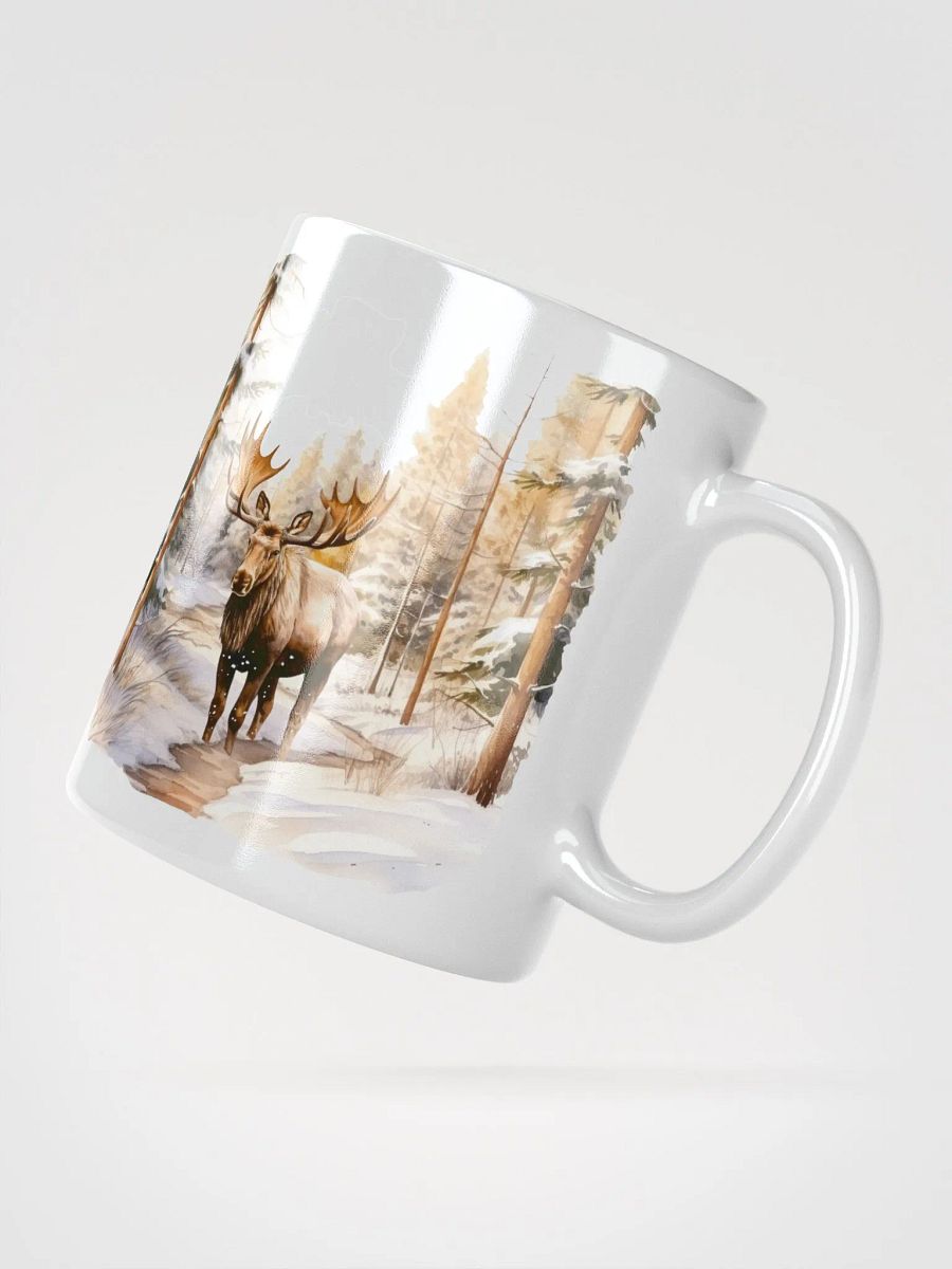 Moose Winter Wonderland Mug product image (3)