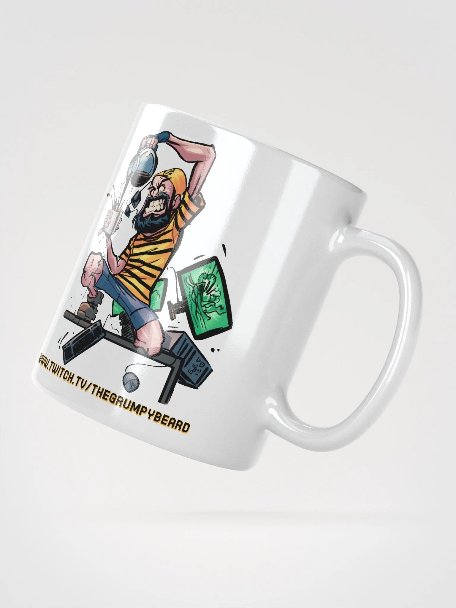 TGB = Need Coffee NOW! White Glossy Mug product image (5)