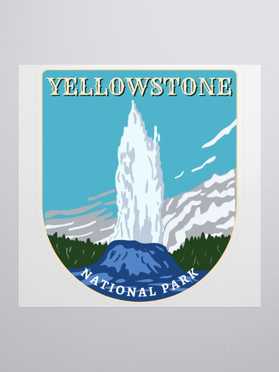 Yellowstone National Park Sticker product image (1)