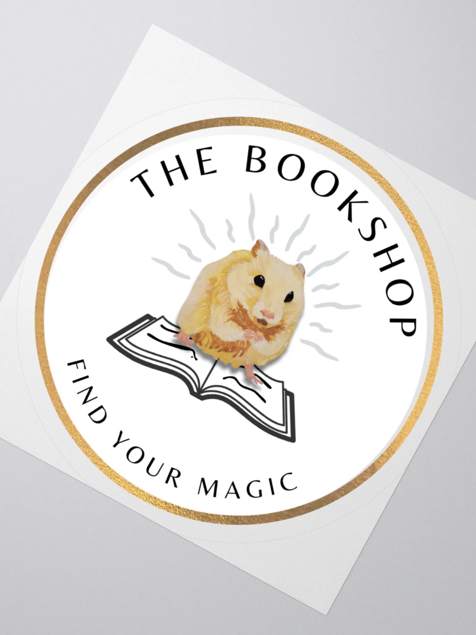 Find your hamster on a book stickers product image (4)