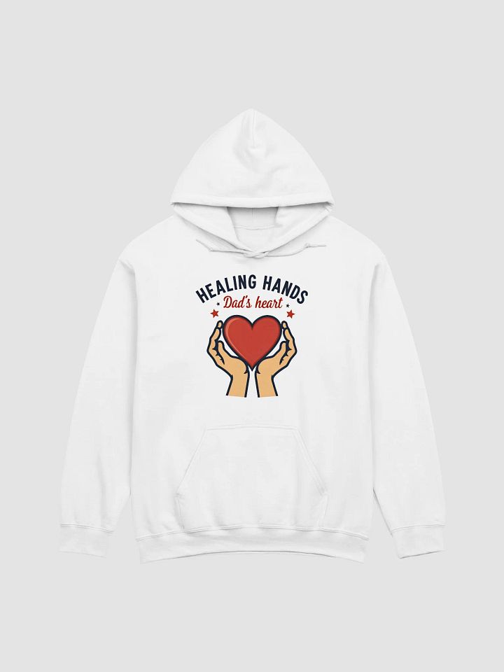 Healing Hands Dad's Heart Hoodie product image (7)