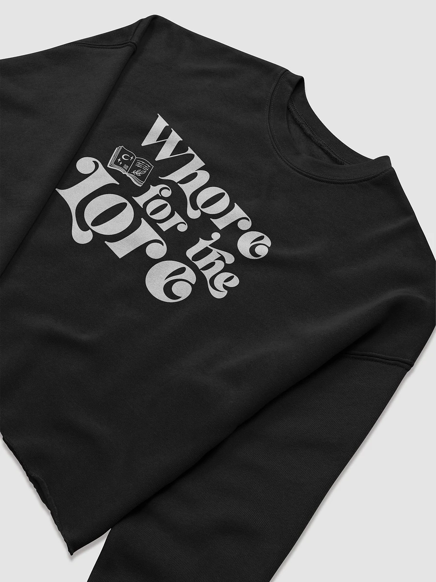 Whore for the Lore Crop Sweatshirt product image (5)