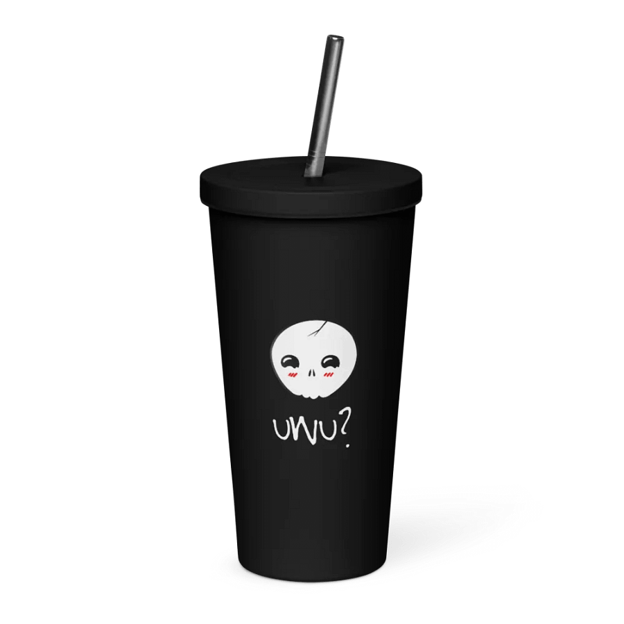 uWu Skull || Insulated Tumbler || 20 oz || Black product image (1)