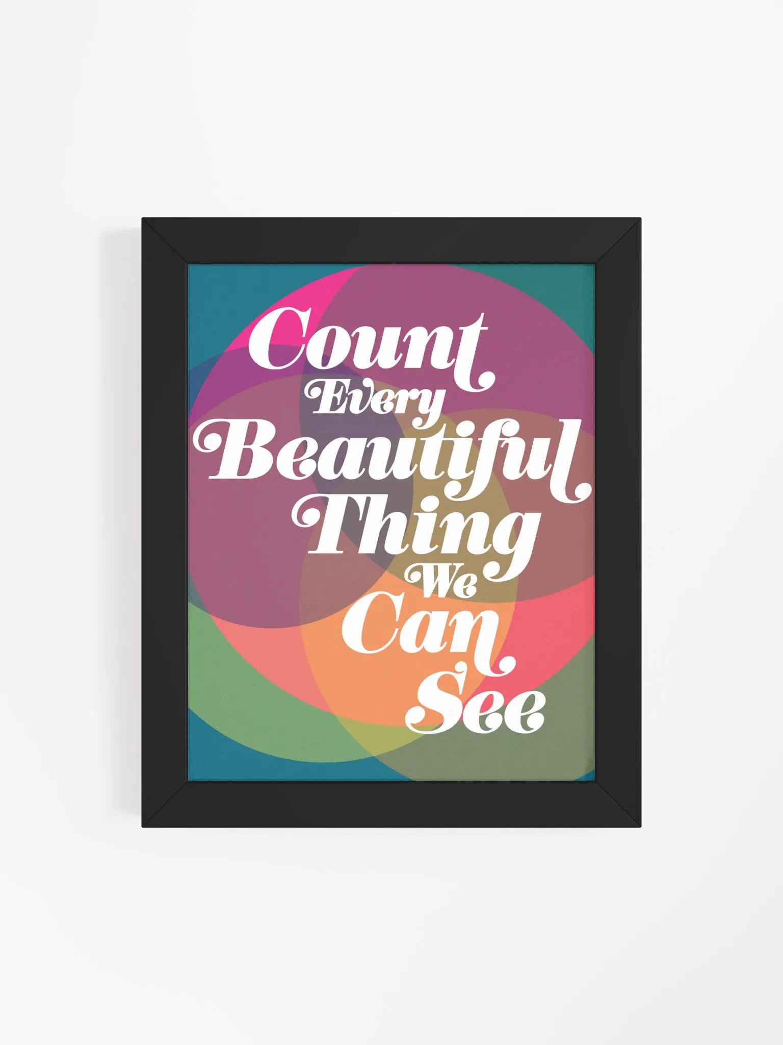 Count Every Beautiful Thing Desk Art product image (11)