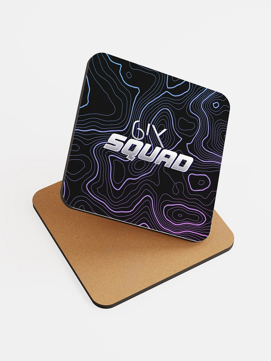 Faded Black 6ix Squad Coaster product image (6)