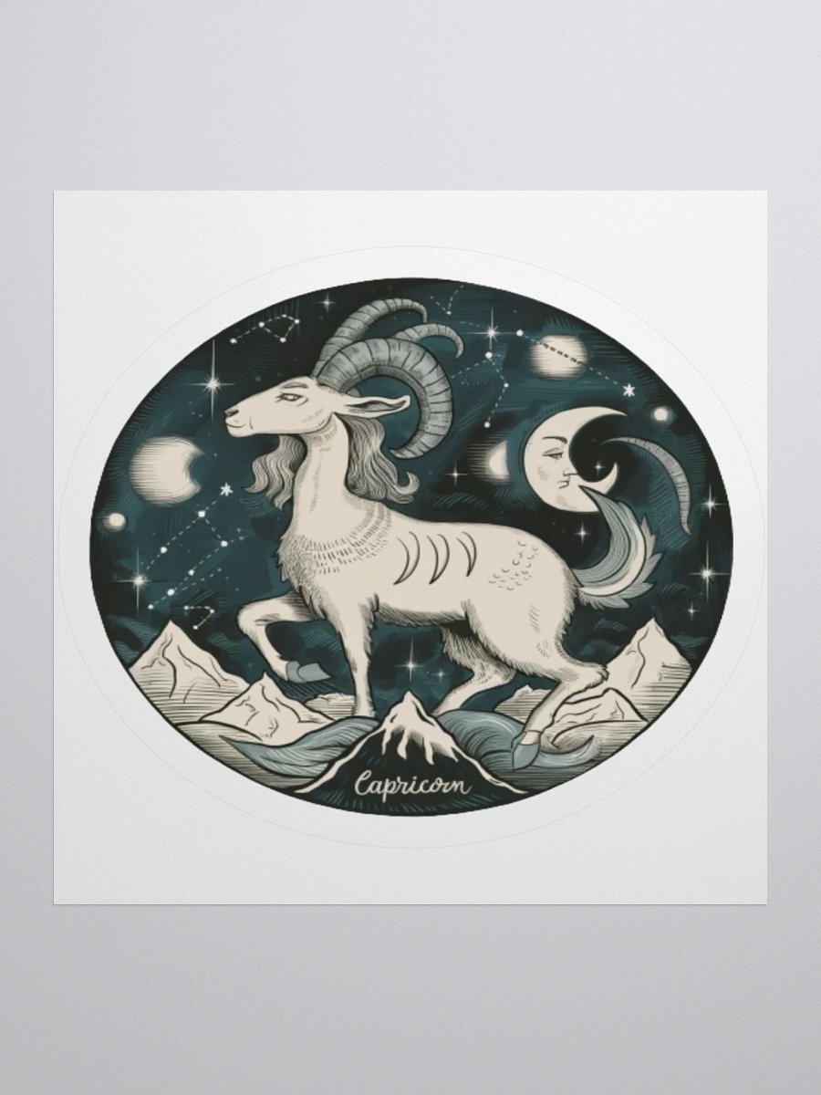 Capricorn Kiss-Cut Sticker product image (2)
