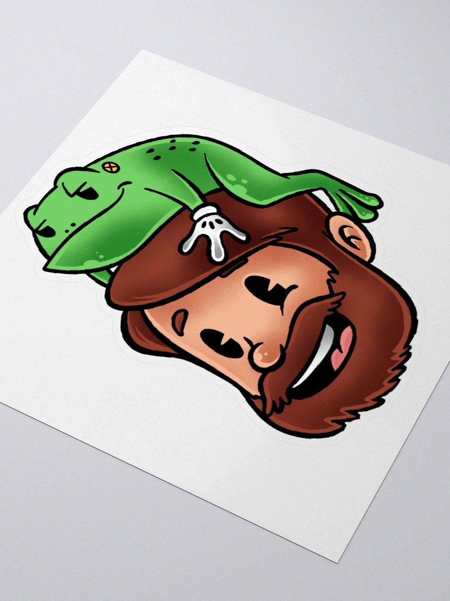 Croak 2024 Face logo sitcker product image (3)