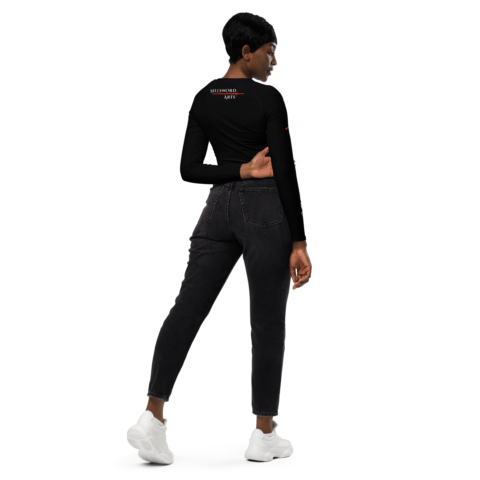 Sellsword Arts - Long Sleeved Crop Top product image (6)