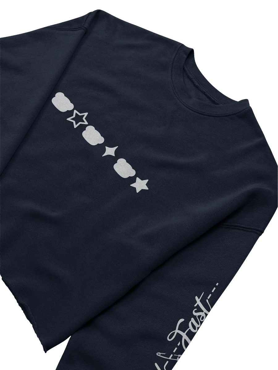Hold fast and Bear Down Fleece Crop Sweatshirt product image (10)