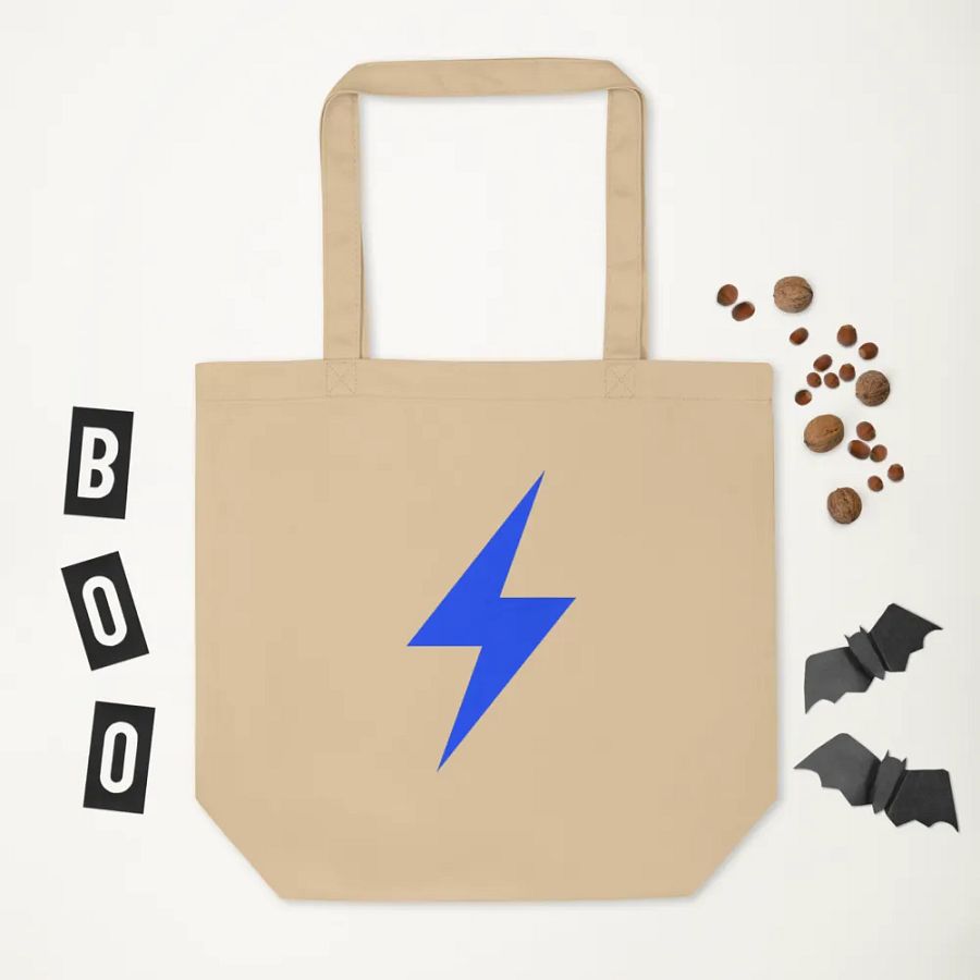 A beige VioBolt tote bag product image (11)