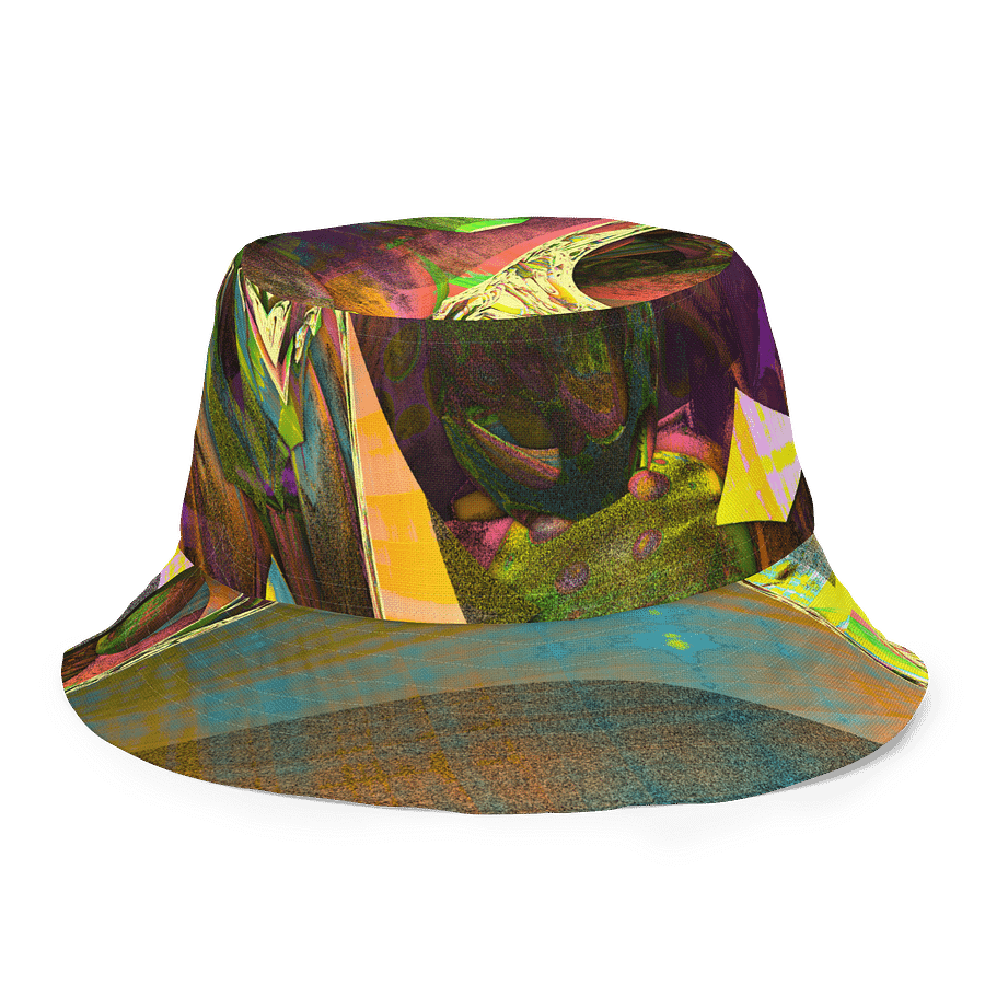 Neon Bubbles Reversible Bucket Hat product image (8)