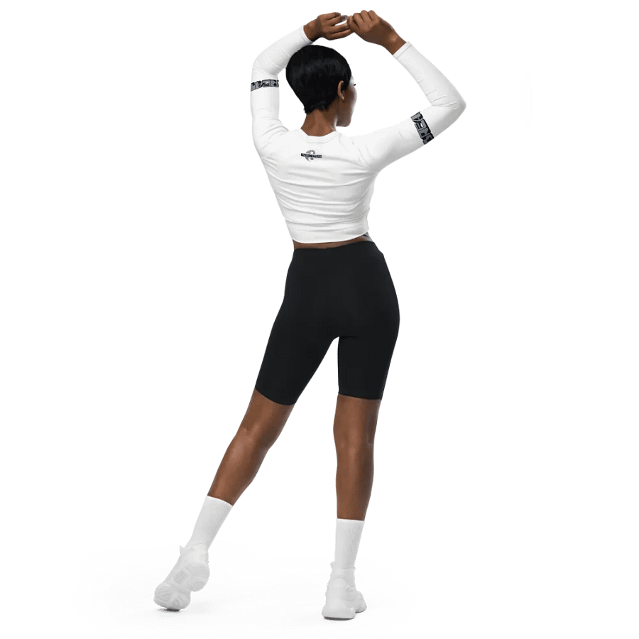 Breathe Recycled Long Sleeve Crop Top – Sustainable Style, Mindful Living product image (3)